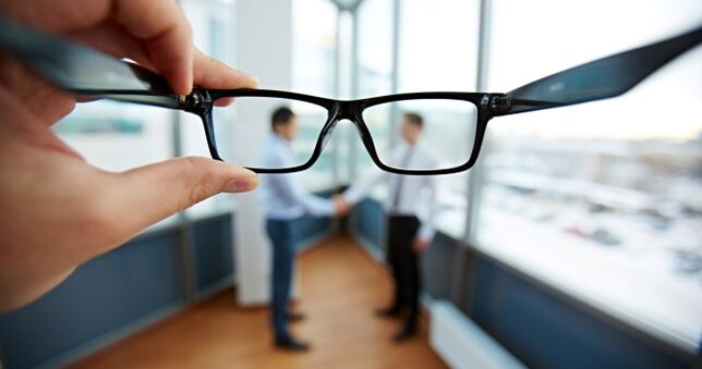 Deterioration of visual acuity