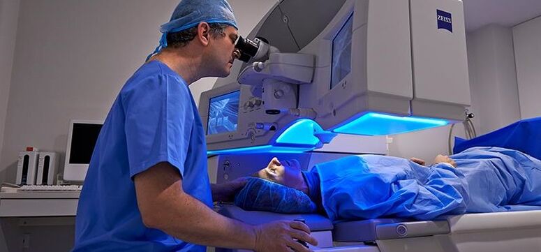 Laser vision correction does not last long and has a small list of side effects